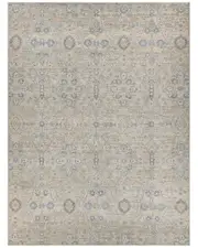 Exquisite Rugs Harper Hand-Knotted New Zealand Wool Beige Area Rug