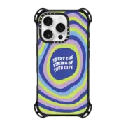 iPhone 16 Pro Bounce Case MagSafe Compatible Trust the Timing Phone Case by Quotes by Christie
