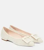[Roger Vivier] Roger Vivier Gommettine ballet flats AU 4 beige