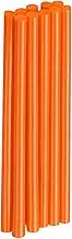 uxcell 10pcs Hot Glue Sticks 0.28" Dia x 5.91" Long EVA Mini Hot Melt Adhesive Glue Stick for Hot Melt Gun Wood Plastic Glass Flowers Fabrics Foam, Orange
