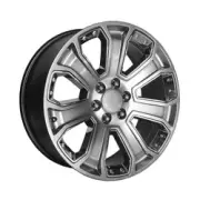 22x9 Performance Replicas 113HC Hyper Silver Chrome Accents Wheel 6x5.5 (24mm)