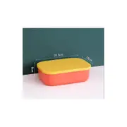 Home Storage Box Office With Cover Plastic Sundries Snacks Cosmetics Storage Basket A