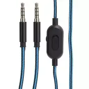 3.5mm Audio Cable AUX Cord Volume Control for A40 0 Headphone