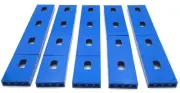 Lego 20 New Blue Panels 1 x 4 x 5 Wall with Window Pieces
