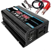 4000W 12V 220V/110V LED AC Car Power Inverter Converter Charger Adapter Dual USB Transformer (Ruipei)
