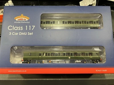 Bachmann 35-500 BR Class 117 DMU Green Speed Whiskers - sold out 2020!