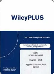 WileyPLUS Stand-alone to - Paperback, by Deborah Hughes-Hallett - New a