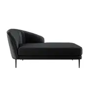 Kaj Velvet Daybed - Right Armrest