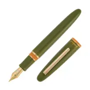 Esterbrook Estie Back to the Lands Fountain Pen in Quirky Leaf w/ GT Needlepoint