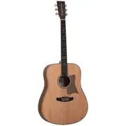 Tanglewood TRU5-HR Reunion Pro Dreadnought Guitar, Solid Cedar Top, Hawaiian B/S