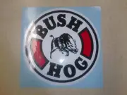 Bush Hog Decal