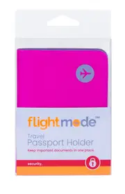 Travel Passport Holder Protector Short Organizer Cover Ticket Money Pouch