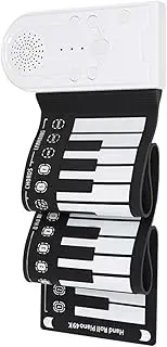 UPKOCH Foldable Roll-up Keyboard Piano Key Electronic Music Keyboard Compact Portable