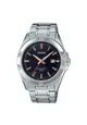 Casio General Black Dial Silver Stainless Steel Strap Unisex Watch MTP-1308D-1A2VDF