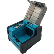 Ultracharge Portable Safety Power Cube RCBO 10 Amp Single Socket Teal/Black