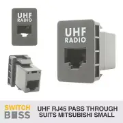 RJ45 UHF RADIO Pass Through suits MITSUBISHI Small Triton Pajero Sport Printed