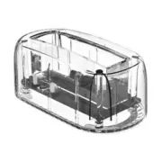 Transparent Hard Disk Base USB 3.1 GEN2 16TB 3.5inch SATA Hard Drive Box Case c