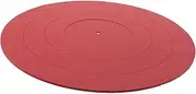 1Pc Silicone Vinyl Record Mat Thick Audio Player Pad for Turntables Protects Records from Scratches and Vibration Compatible with Phonographs