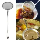 Oil Filter Colander Net Scoop Tools Long Handle Spoon Food Stainless Steel