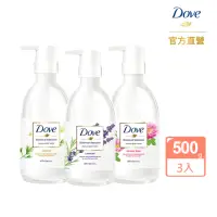 在飛比找momo購物網優惠-【Dove 多芬】日本植萃系列沐浴乳500gx3入(玫瑰/薰