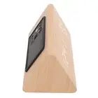 Digital Wooden Clock Time Temperature Humidity Alarm Voice Control Clock Part