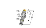 4602750 Turck Inductive Proximity SENSOR; INDUCTIVE; PROXIMITY; NON-SHEILDED;