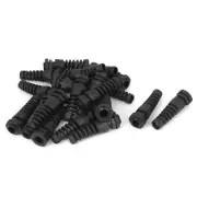 20 Pcs PG9 4 -8mm Range Waterproof Cables Cord Glands Connector Adapter #