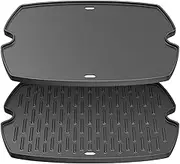 Safbbcue 7582 17" Cast Iron Cooking Griddle for Weber Q1000 Q1200 Q1400 Q100 Q120 Q140 Series GS4 Grills, Griddle Plate for Weber 50060001 50060301 386001 386002 Grill, Replaces Grate #7644#65810