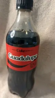 Share A Coke with Guadalupe 2025 Personalized Gift Coca Cola Zero Bottle 20oz