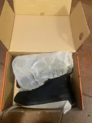 Red Wing Worx #5496 new w/box 10 WW wide work boots black leather safety toe