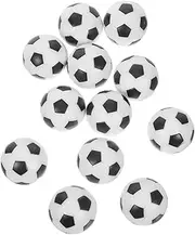 EXAOMBLE 12pcs Tabletop Soccer Game Balls Foosball Replacement Balls for Table Football Compatible Accessories for Home Office and Travel Entertainment