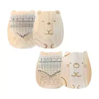 在飛比找momo購物網優惠-【KM MUSIC】角落生物 卡林巴琴 拇指琴 貓造型款 含