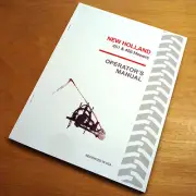 New Holland 451 456 Mower Operator's Owners Book Guide Manual NH