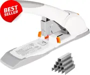 Heavy Duty Office Stapler 130 Sheet Capacity with Staples Black