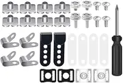 Walopola Football Hard Hat Repair Kit | Softball Hard Hat Repair Kit | 31X Baseball Hard Hat Replacement Parts, Wear-Resistant Maintenance Tools