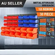 Tool Storage Bins Wall Mounted Tool Organiser Board Tray Rack Parts Workshop Box