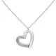 【Calvin Klein 凱文克萊】CK Minimalistic Hearts 簡約愛心造型項鍊-銀(35000384)
