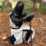 Medieval Full Body Set Armour Crusader Templar Knight LARP Armor Cosplay Costume