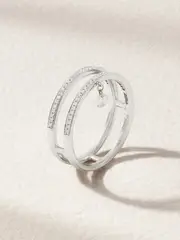 [Persée] Persée - Zeus 18-karat White Gold Diamond Ring - 52 52 Gold