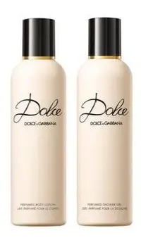 在飛比找Yahoo!奇摩拍賣優惠-Dolce&Gabbana dolce 沐浴膠+美體乳 組