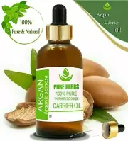 Pure Herbs Argan 100% Pure & Natural Argania spinosa Carrier Oil