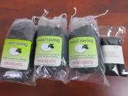 Woolpets Wool Roving Chocolate Black Total 3.5oz.