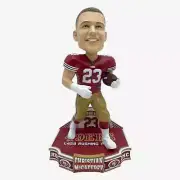 CHRISTIAN McCaffery FOCO Bobblehead ?/144 San Francisco 49ers '23 Rushing LEADER
