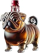 Whiskey Bottle | Creative Animal Whiskey Decanter | Outstanding Craftsmanship Wine Decanter | Glass Bottle for Sharing and Enhancing Social Moments