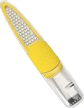 Dexam Handheld Citrus Zester Grater with Protectice Cover 17841476, 0, Yellow