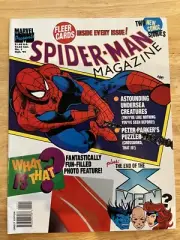 Spider-Man Magazine - # 5 Sept 1994 - Marvel Comic Book-(4) Original Fleer Cards