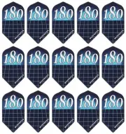 5 New Sets Ruthless Slim Dart Flights - Ships w/ Tracking - 180