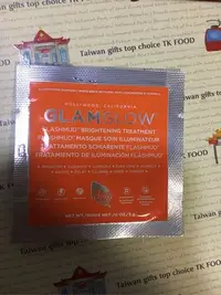 在飛比找Yahoo!奇摩拍賣優惠-GlamGlow 瞬效亮白發光面膜 3g