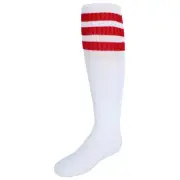 New Jefferies Socks Kid's Striped Knee-High Tube Socks (1 Pair)