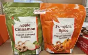 Clancy’s Yogurt Covered Pretzels Apple Cinnamon & Pumpkin Spice 7oz (2 Bags)